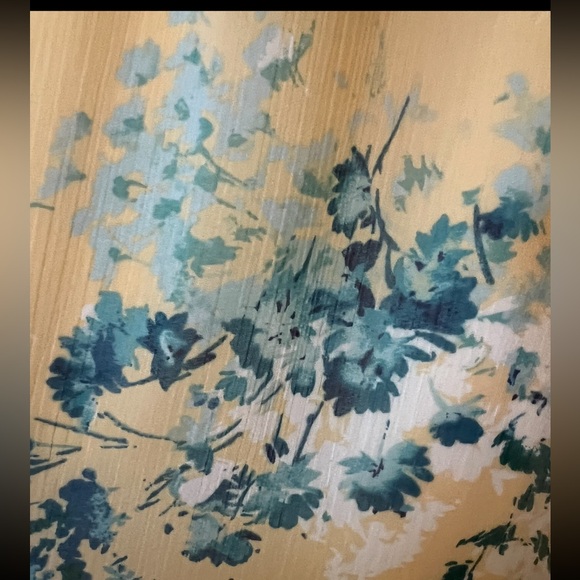 London Times floral dress, yellow and blue, size 4, beautiful! - Picture 9 of 9